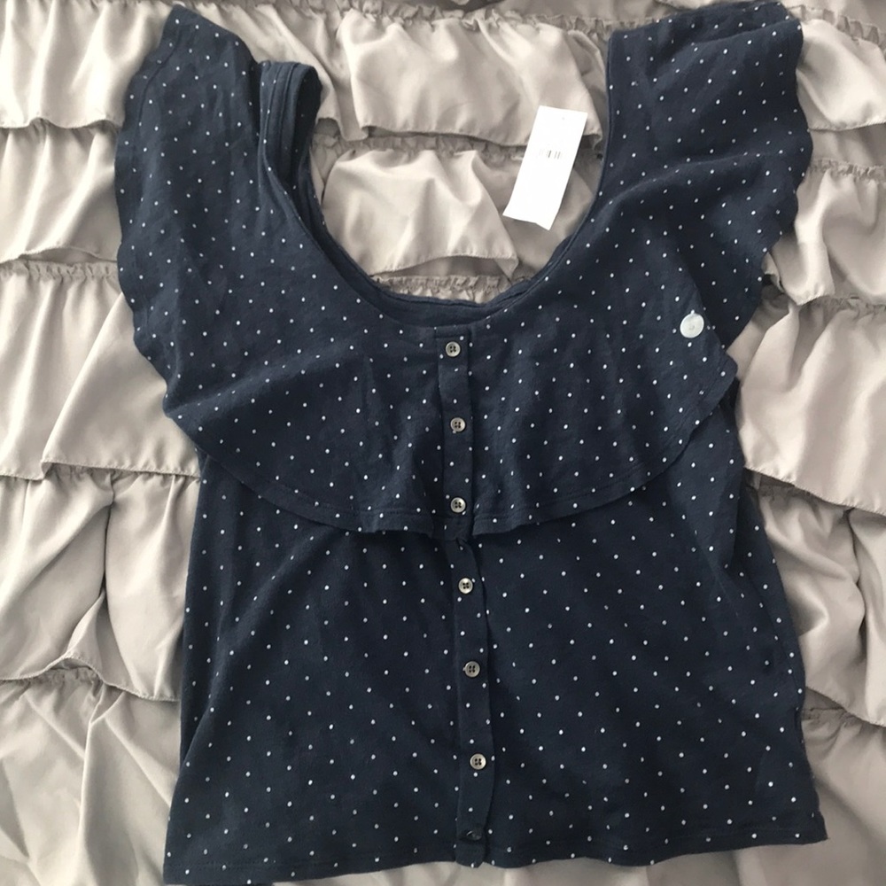 American Eagle Navy blue top